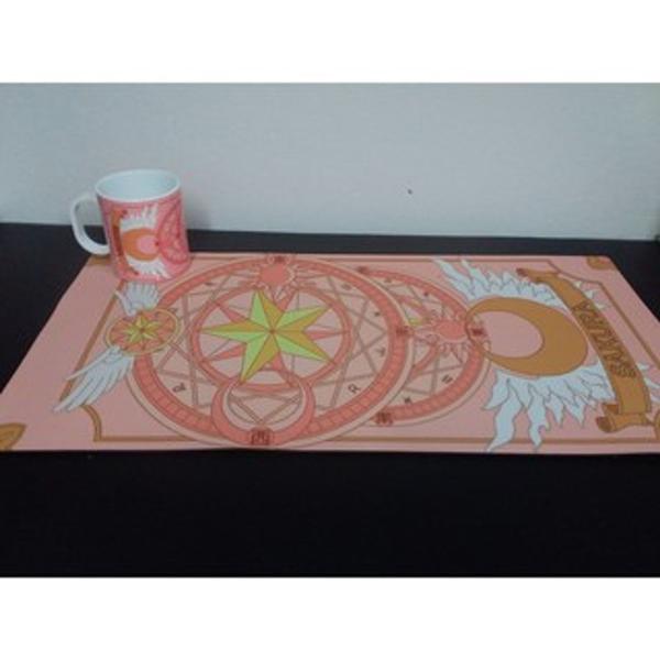 Imagem de Mousepad Gamer + Caneca de Polímero Sakura Rosa