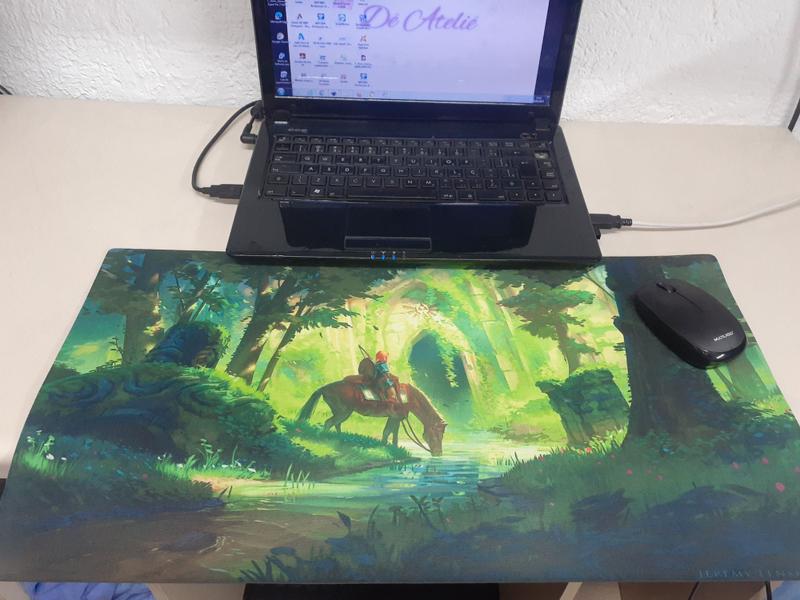 Imagem de Mousepad Gamer de Neoprene The Legend of Zelda (58cm x 30cm x 3mm)