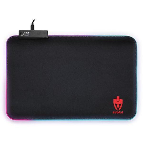 Imagem de Mousepad Gamer Evolut Eg410 Rgb Led 7 Cores Médio 35X25 cm