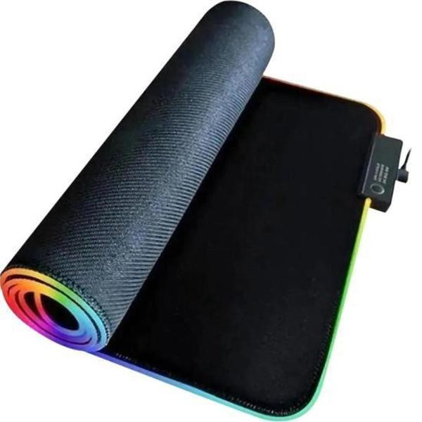 Imagem de Mousepad Gamer Extra Grande Com Led Colorido MP-LED3080 Exbom