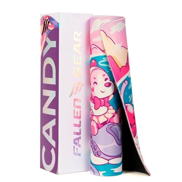 Imagem de Mousepad Gamer Fallen Festa Candy Speed+, Grande - MP-FN-FC-SM-GR