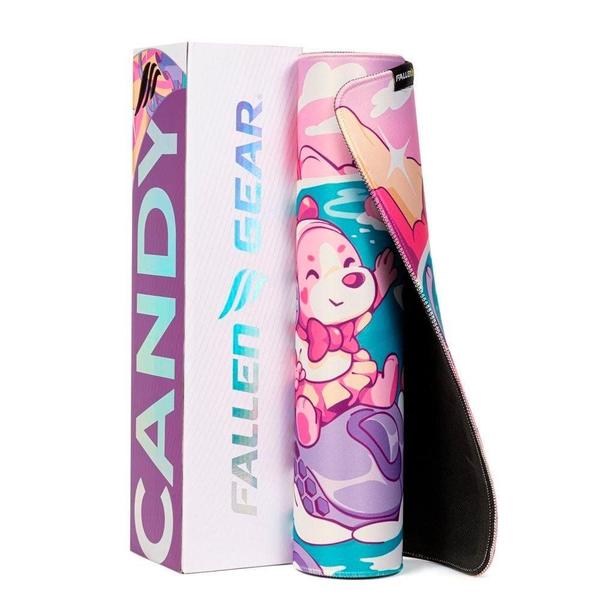 Imagem de Mousepad Gamer Fallen Festa Candy Speed++, Grande - MP-FN-FC-SMM-GR