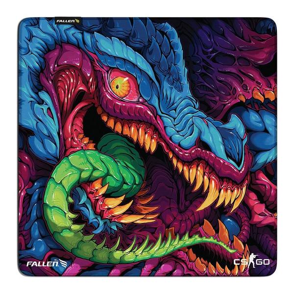 Imagem de Mousepad Gamer Fallen Hyper Beast, Speed++, Grande, 450x450mm - MP-CS-HB-SMM-GR