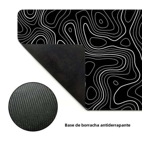 Imagem de Mousepad Gamer Grande Antiderrapante - Base Estendida e Espessa