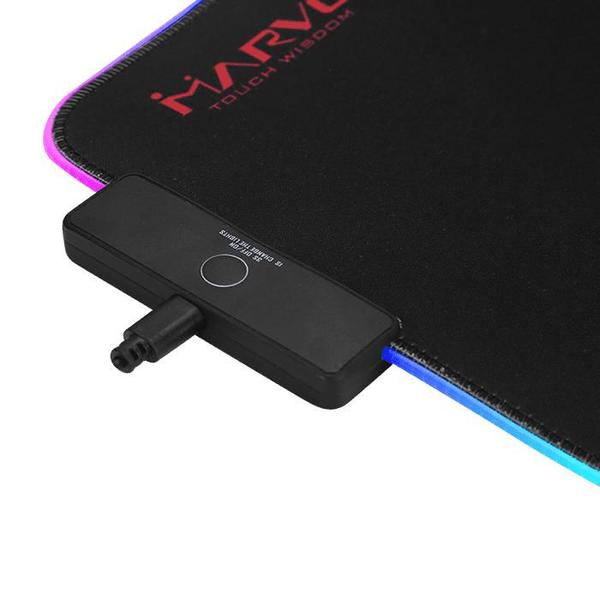 Imagem de Mousepad Gamer Marvo Scorpion RGB 350x250x4mm - MG08