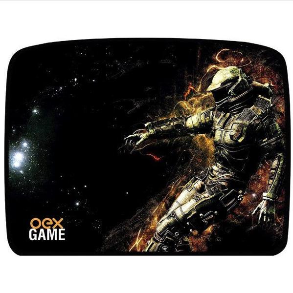 Imagem de Mousepad Gamer Oex Galaxy MP304 Preto - Oex