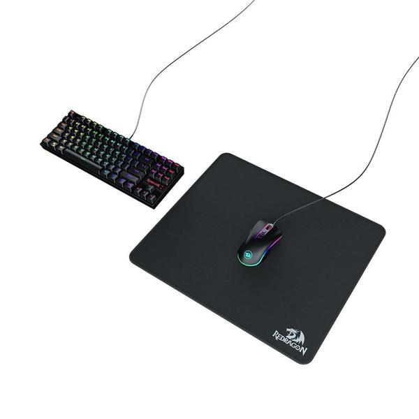 Imagem de Mousepad Gamer Redragon Flick (400x450mm) Speed P031