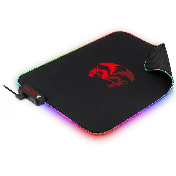 Imagem de Mousepad Gamer Redragon Pluto RgbControl Grande 330x260mm P026 - Redragon