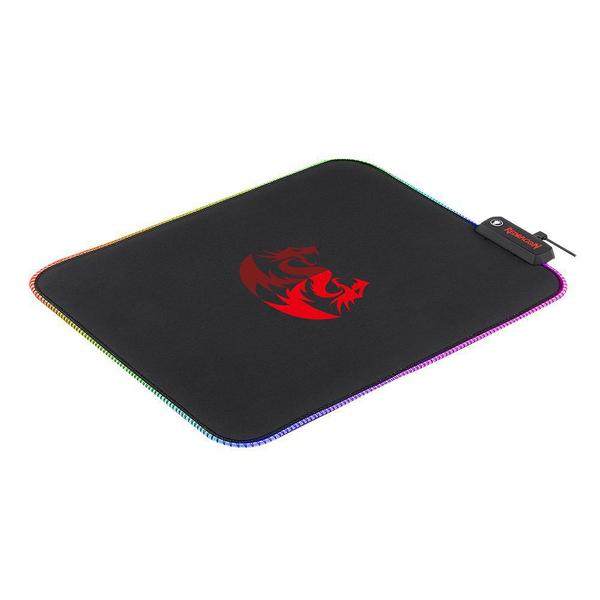 Imagem de Mousepad gamer rgb pluto redragon p026 usb