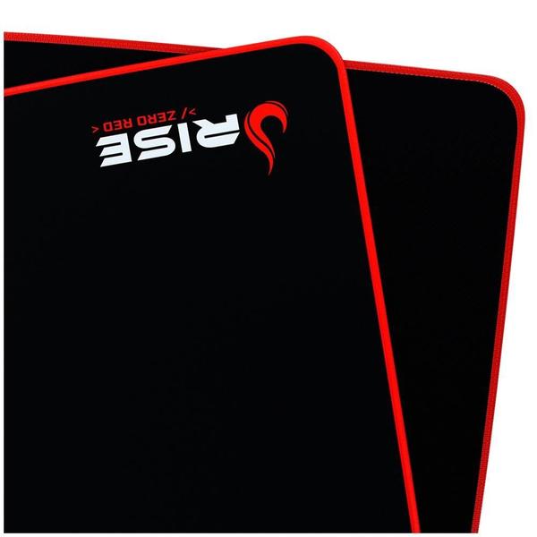 Imagem de Mousepad Gamer Rise Mode Zero Vermelho, Extendido (900x300mm) Costura Vermelha - RG-MP-06-ZR