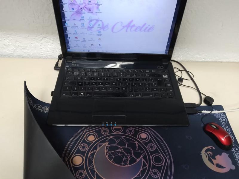 Imagem de Mousepad Gamer Sailor Moon Cardcaptor Azul Marinho (58cm x 30cm)