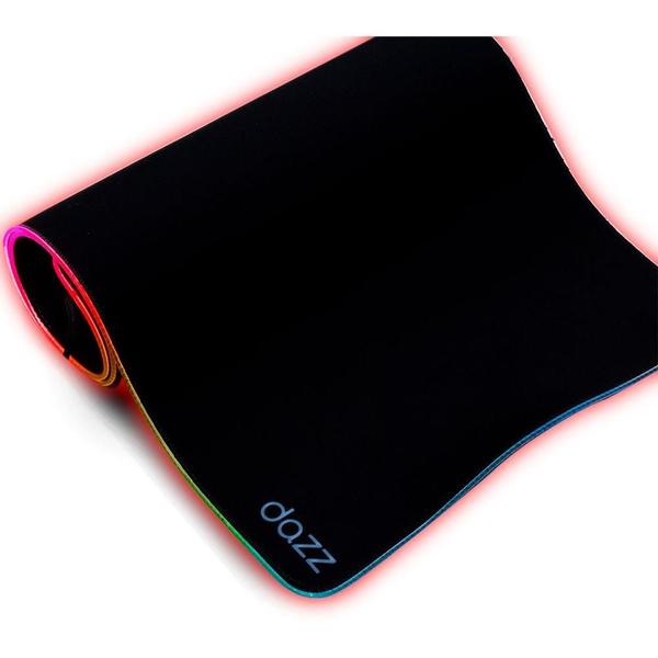 Imagem de Mousepad Gamer Speed RGB Akemi Extra Grande 800x300mm Preto - Dazz