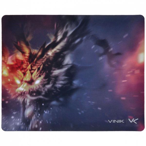 Imagem de Mousepad Gamer Vinik Fire Dragon 320x270x2mm Estampado 34682