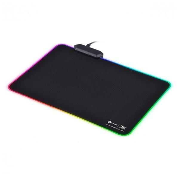 Imagem de Mousepad Gamer Vinik VX Gaming RGB, Pequeno (250x350mm), Base Emborrachada, USB, Preto - 34684