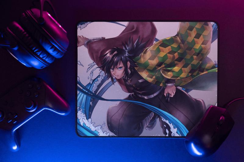 Imagem de Mousepad Giyu Tomioka Kimetsu No Yaiba