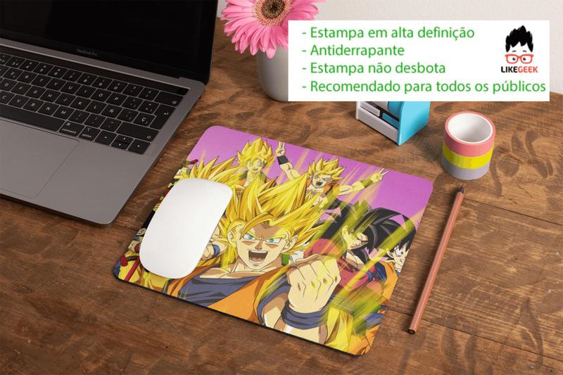 Imagem de Mousepad Goku e Saiyajins