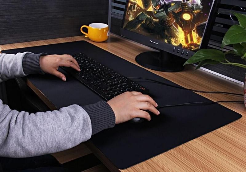 Imagem de Mousepad Grande 90X40Cm + Suporte Fone Ouvido Acrilico Gamer