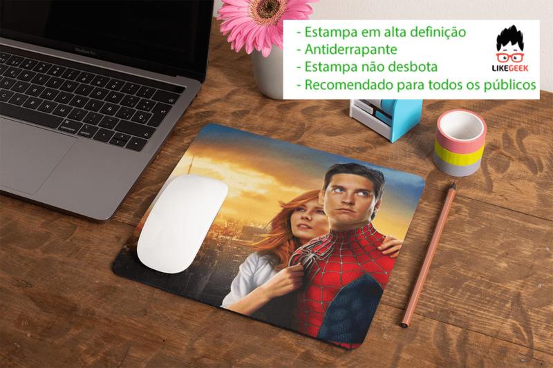 Imagem de Mousepad Homem Aranha e Mary Jane