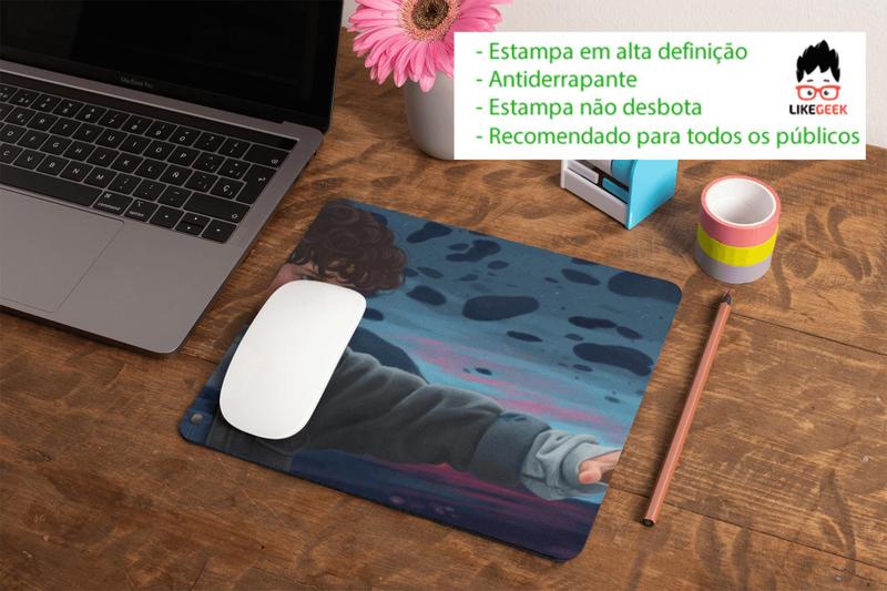 Imagem de Mousepad Joyce,Nancy e Jonathan Stranger Things