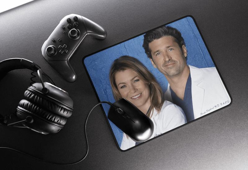 Imagem de Mousepad Meredith Grey e Derek Shepherd Modelo 2