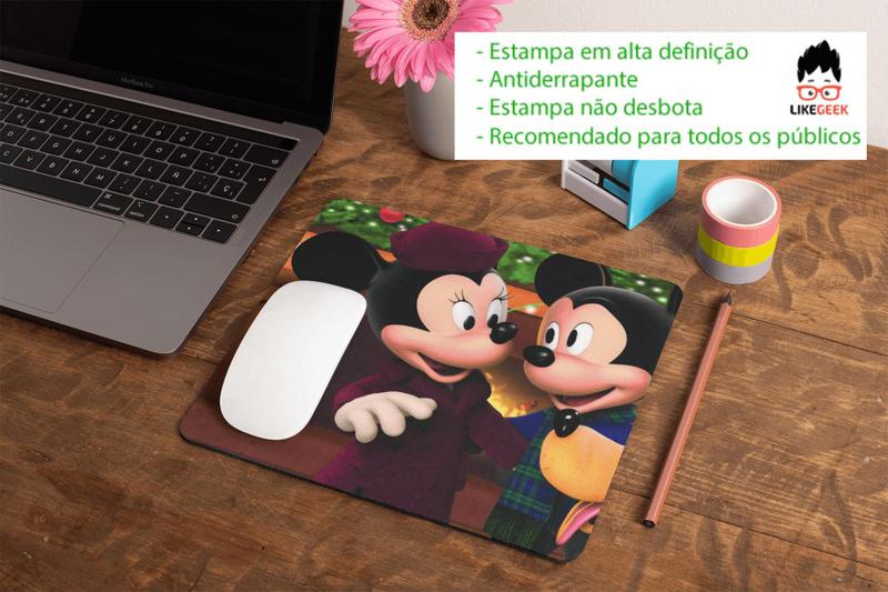 Imagem de Mousepad Mickey e Minnie Mouse