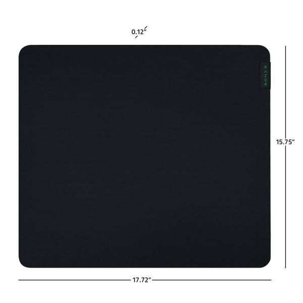 Imagem de Mousepad para jogos de tecido Razer Gigantus v2 (grande): espuma grossa de alta densidade - base antiderrapante - preto clássico