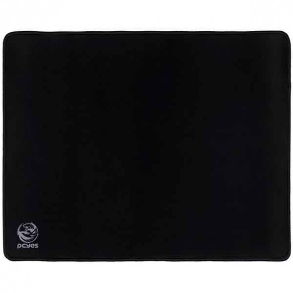 Imagem de Mousepad Pcyes Colors Standard, 360x300mm, Superfície de Poliéster, Preto - PMC36X30B