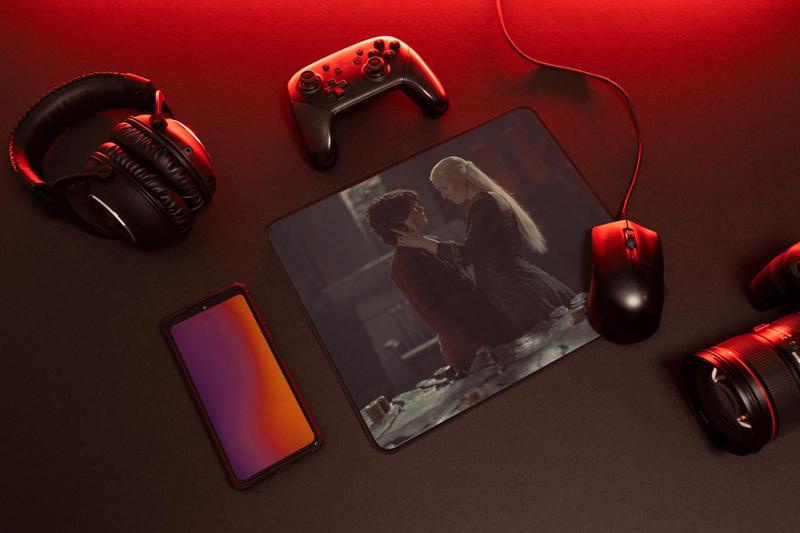 Imagem de Mousepad Rhaenyra Targaryen e Lucerys Velaryon