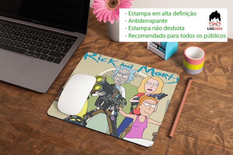 Imagem de Mousepad Rick and Morty Modelo 8