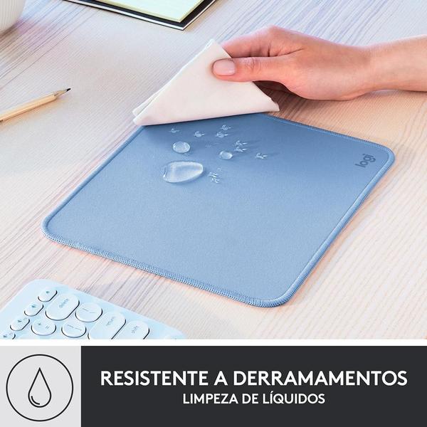 Imagem de Mousepad Studio Series Logitech 200x300mm Azul 956-000038