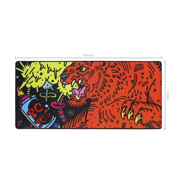 Imagem de Mousepad Tiger Extended Speed 900 X 420mm Pmt90x42