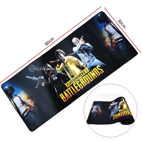 Imagem de Mousepad  Tipo Tapete Gamer Personalizado Para Jogos Grande 69cm X 30cm SH30235