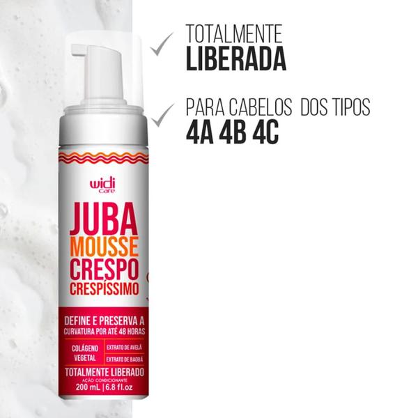 Imagem de Mousse Capilar Widi Care Juba Crespo Crespíssimo 200ml