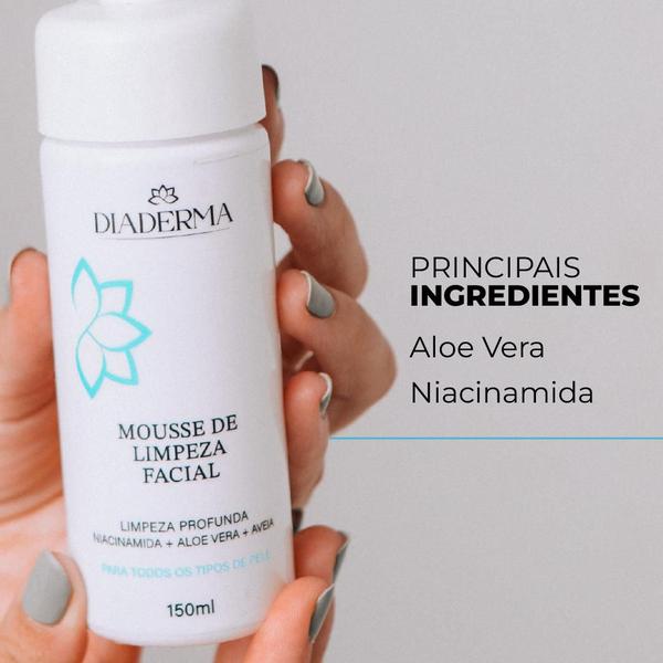 Imagem de Mousse de Limpeza Facial 150ml Diaderma 