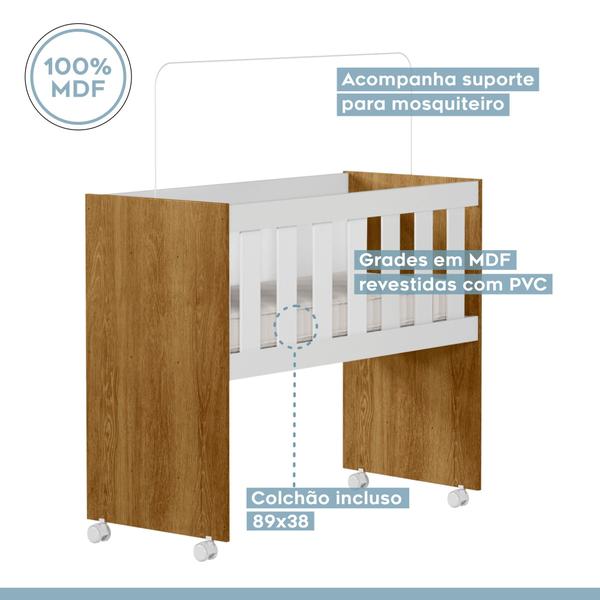 Imagem de Móvel Multifuncional Completo Berço 5 em 1