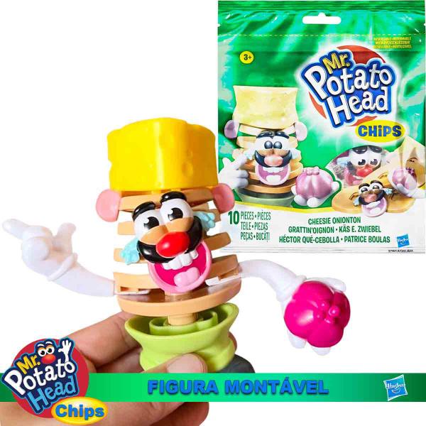 Imagem de Mr. Potato Head Chips Cheesie - Boneco Montável Hasbro E7341