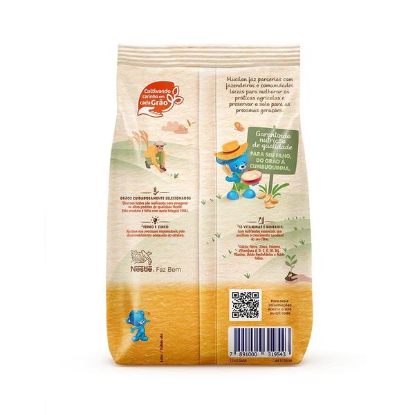 Mucilon Arroz e Aveia Integral Cereal Infantil Sachê 180g Imagem de Mucilon Arroz e Aveia Integral Cereal Infantil Sachê 180g