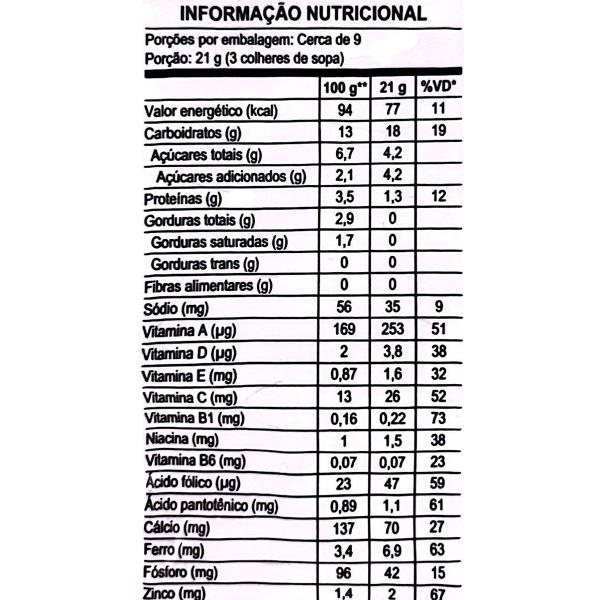 Mucilon Cereal Infantil Arroz Refil 180g Nestlé Imagem de Mucilon Cereal Infantil Arroz Refil 180g Nestlé