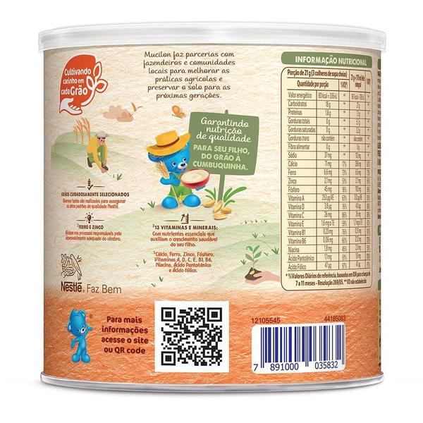 Mucilon Multicereais Cereal Infantil Lata 400g Imagem de Mucilon Multicereais Cereal Infantil Lata 400g