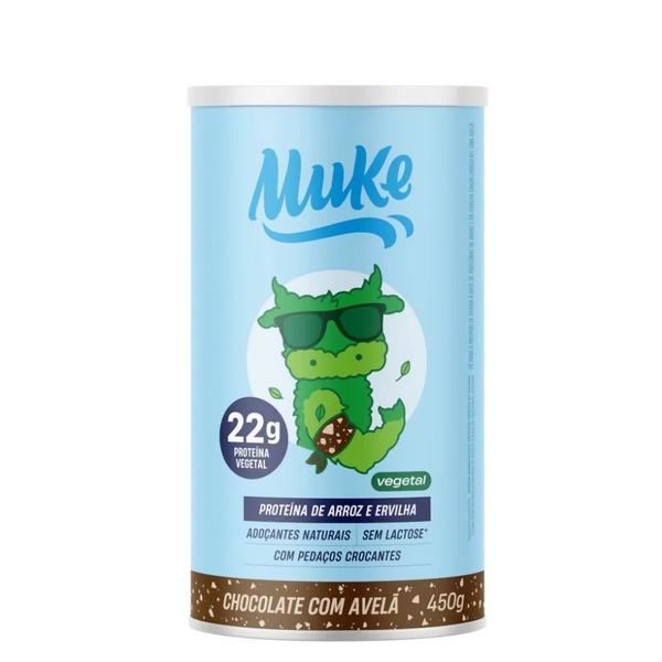 Imagem de Muke Proteína Vegetal (450g) - Sabor: Chocolate c/ Avelã