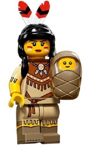 Imagem de Mulher Tribal Minifigura Colecionável LEGO Series 15