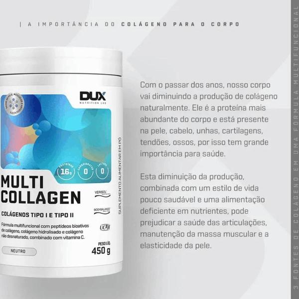 Imagem de Multi Collagen Pote 475g Dux Nutrition