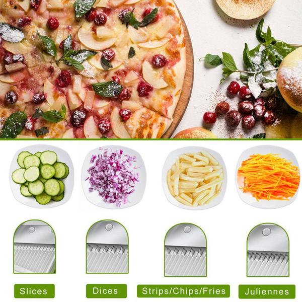 Imagem de Multi Cortador de Legumes e Verduras Aço Inox