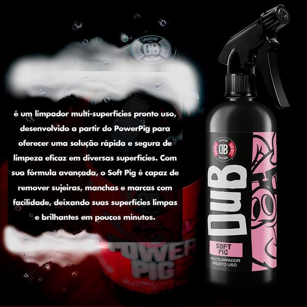 Imagem de Multi Limpador Soft Pig Pronto Uso 500ml Eficaz Alta Limpeza