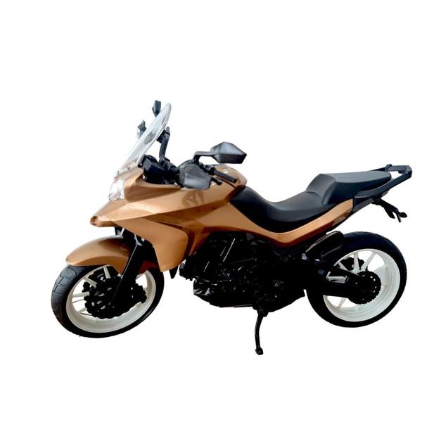 Imagem de Multi Motocycle Brinquedo Moto 27cm Pneu Borracha - Roma Brinquedos 0902 - Criança Menino Moto