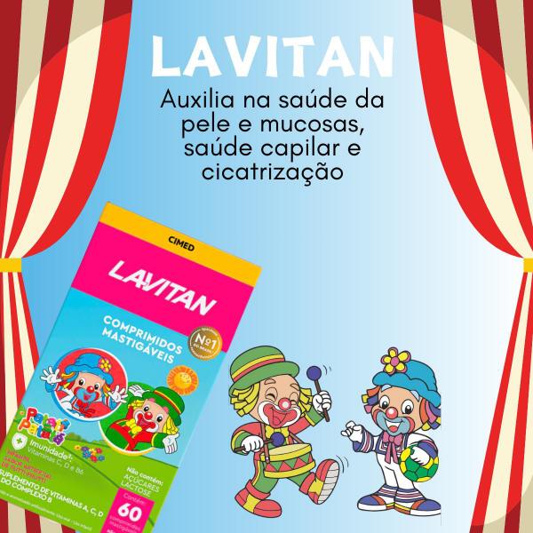 Imagem de Multi Vitaminas Infantil Kids Patati Patata 60 Comprimidos Lavitan