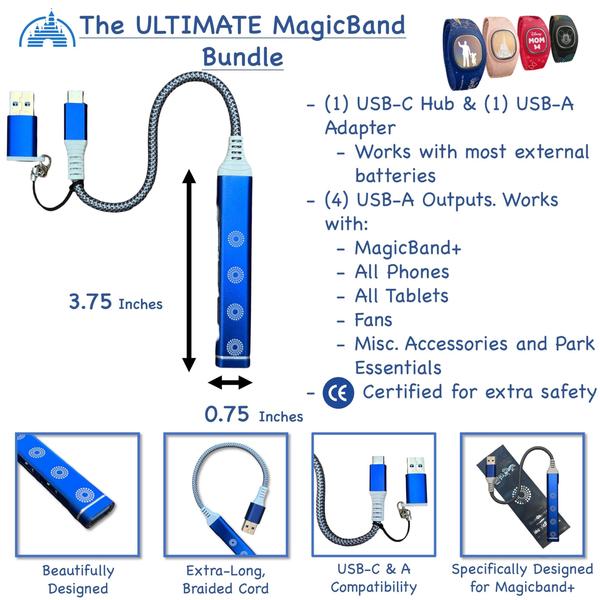 Imagem de MultiCharger Kaizen Kreations para MagicBand+ e MagicBand