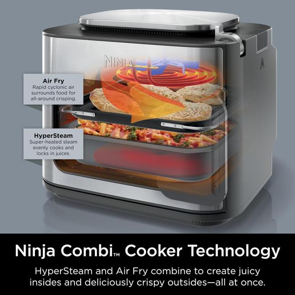 Imagem de Multicooker Ninja SFP701 Combi All-in-One 14 em 1 8L cinza