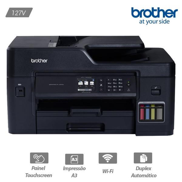 Imagem de Multifuncional Tanque de Tinta Colorida A3 Brother Mfc-t4500dw