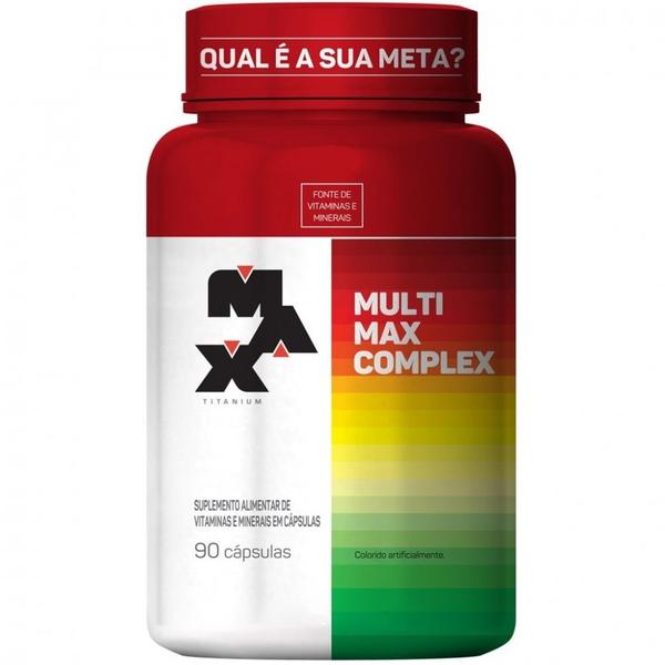 Multimax Complex (90 caps) - Max Titanium Imagem de Multimax Complex (90 caps) - Max Titanium